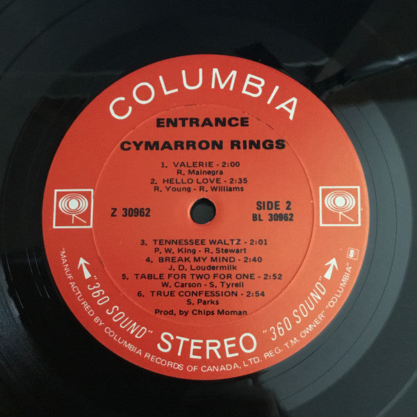 Cymarron : Rings (LP, Album)
