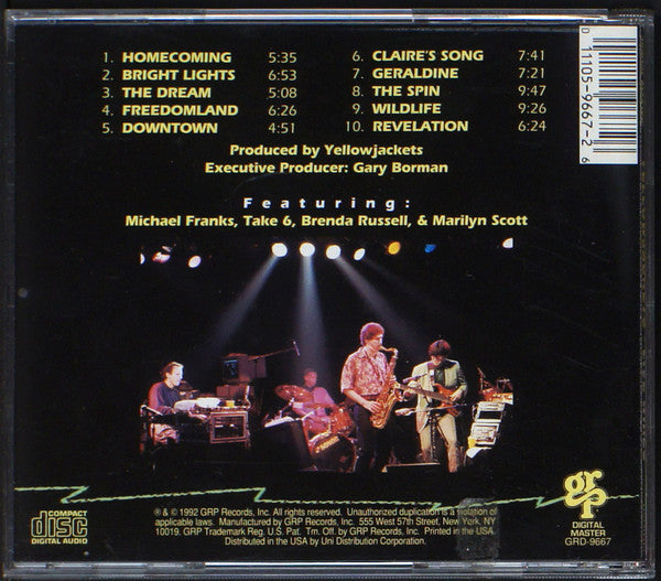 Yellowjackets : Live Wires (CD, Album, Club)