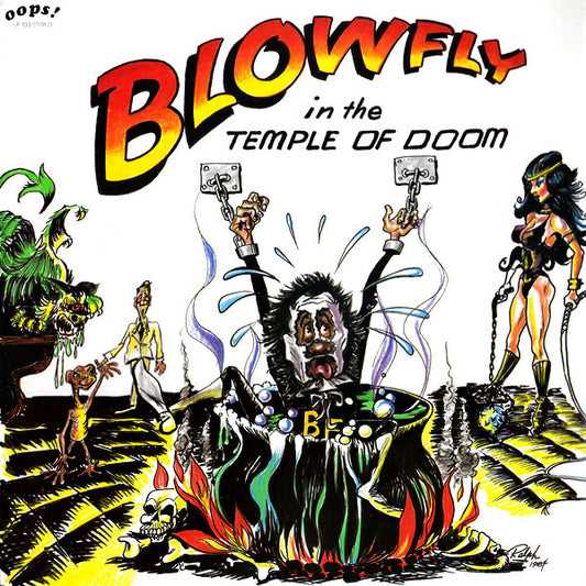 Blowfly : Blowfly In The Temple Of Doom (LP, Album)