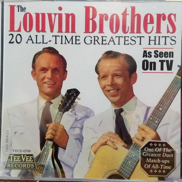 The Louvin Brothers : 20 All-Time Greatest Hits  (CD, Comp)