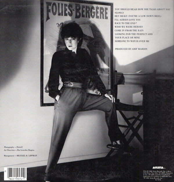 Melissa Manchester : Hey Ricky (LP, Album, Ele)