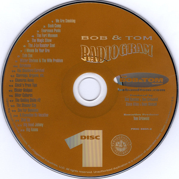 Bob & Tom : Radiogram (2xCD)