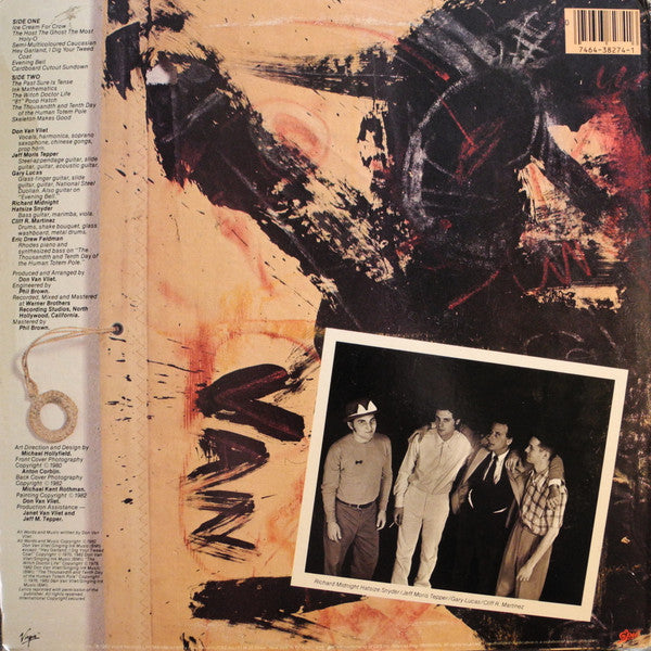 Captain Beefheart & The Magic Band : Ice Cream For Crow (LP, Album, Ter)
