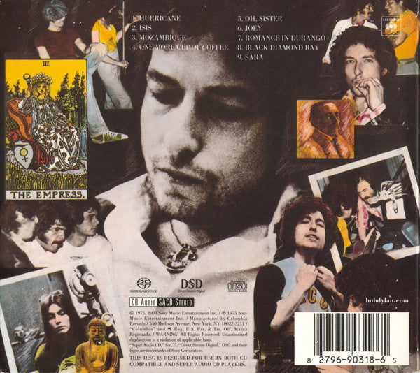 Bob Dylan : Desire (SACD, Hybrid, Album, RE, RM, Dig)