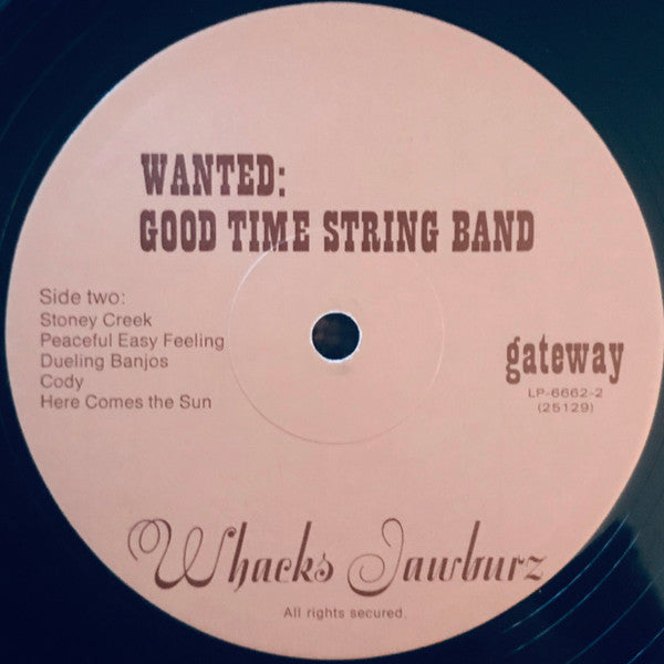 Gateway (21) : Wanted: Good Time String Band (LP, Album)
