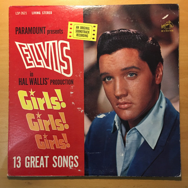 Elvis Presley : Girls! Girls! Girls! (LP, Album, RE)