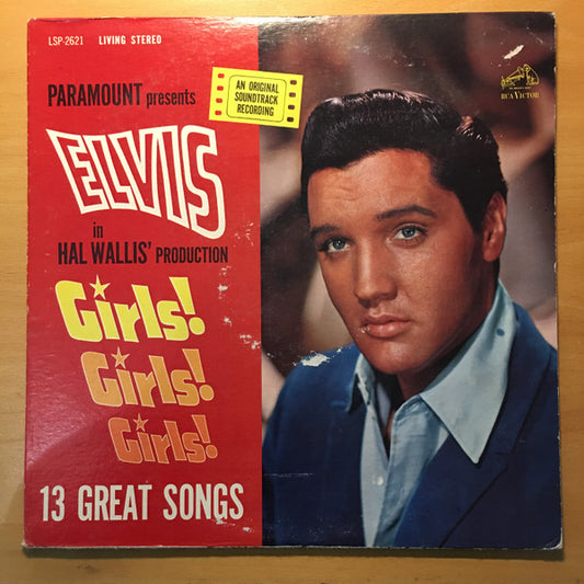 Elvis Presley : Girls! Girls! Girls! (LP, Album, RE)