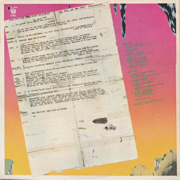 The Sensational Alex Harvey Band : Tomorrow Belongs To Me (LP, Album, Ter)