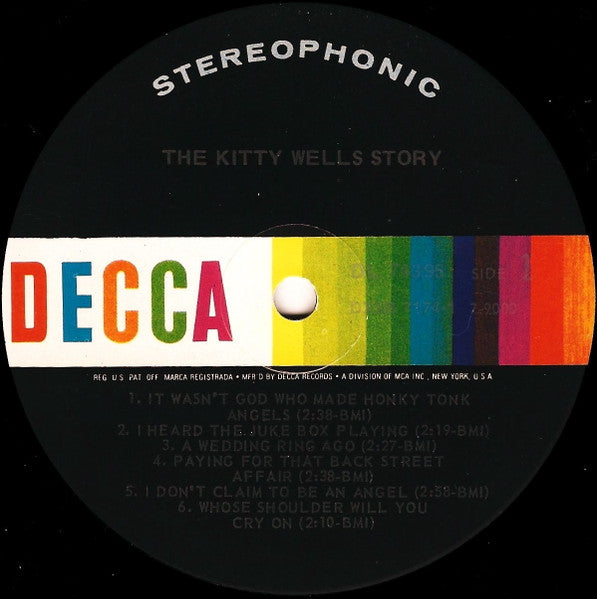 Kitty Wells : The Kitty Wells Story (2xLP, Comp, RP, Ind)