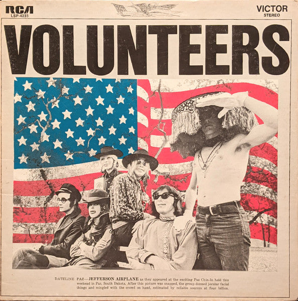 Jefferson Airplane : Volunteers (LP, Album, Ind)