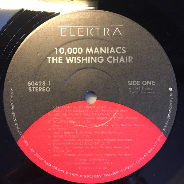 10,000 Maniacs : The Wishing Chair (LP, Album, All)