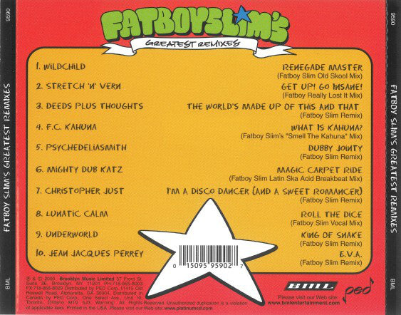 Fatboy Slim : Volume 1 The Signature Series Presents: Fatboy Slim's Greatest Remixes (CD, Comp)