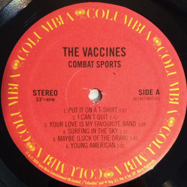 The Vaccines : Combat Sports (LP, Album)