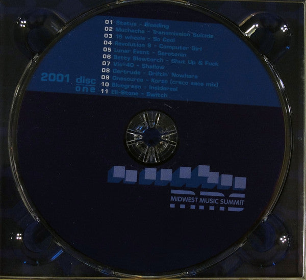 Various : MMS 2001: Midwest Music Summit Sampler - Discs One & Two (2xCD, Comp)