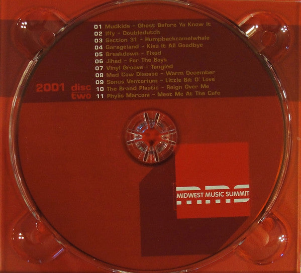 Various : MMS 2001: Midwest Music Summit Sampler - Discs One & Two (2xCD, Comp)