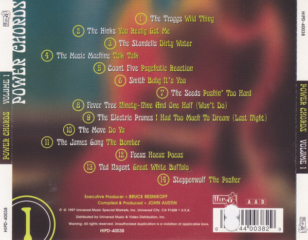 Various : Power Chords Volume 1 (CD, Comp)