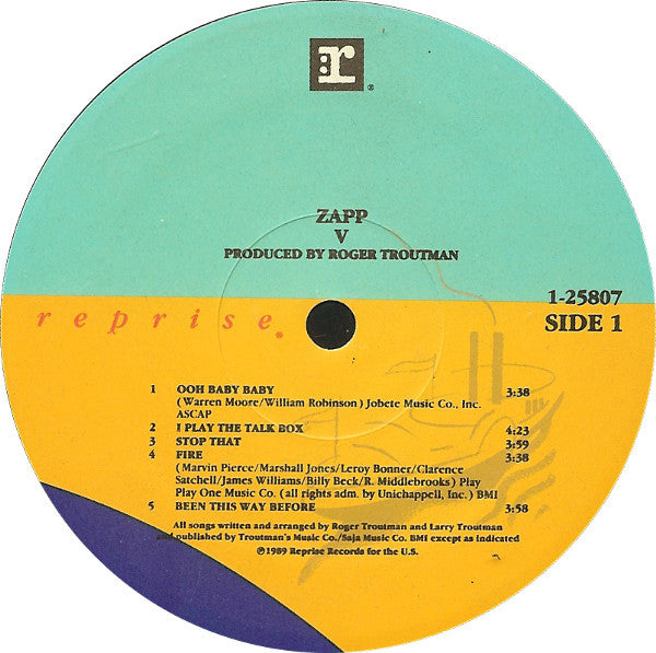 Zapp : Zapp Vibe (LP, Album, Spe)