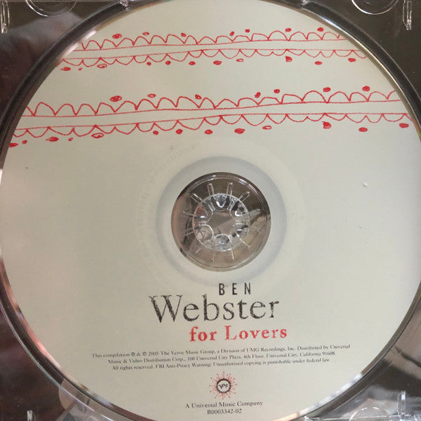 Ben Webster : For Lovers (CD, Comp)