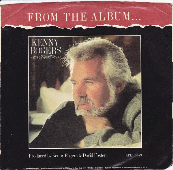 Kenny Rogers With Kim Carnes And James Ingram : What About Me? (7", Single, Styrene, Ind)