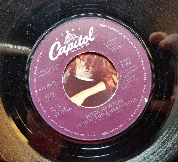 Juice Newton : Angel Of The Morning (7", Single, Jac)