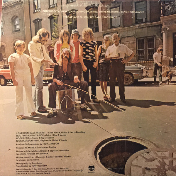 Foghat : Fool For The City (LP, Album, Jac)