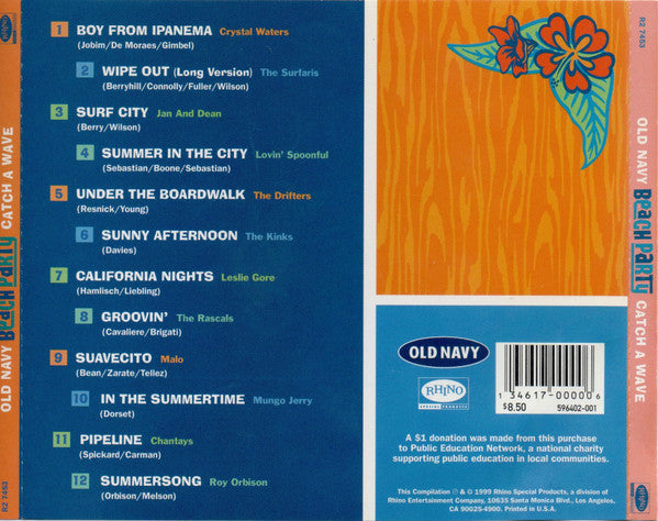 Various : Beach Party - Catch A Wave (CD, Comp)