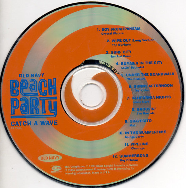 Various : Beach Party - Catch A Wave (CD, Comp)