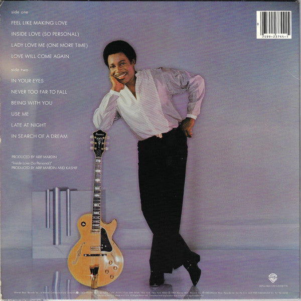 George Benson : In Your Eyes (LP, Album, RE)