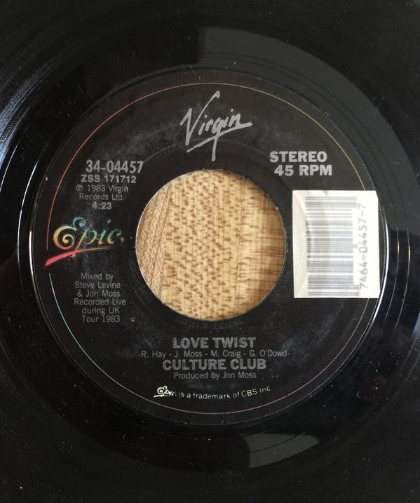 Culture Club : It’s A Miracle / Love Twist (7", Single, Pit)