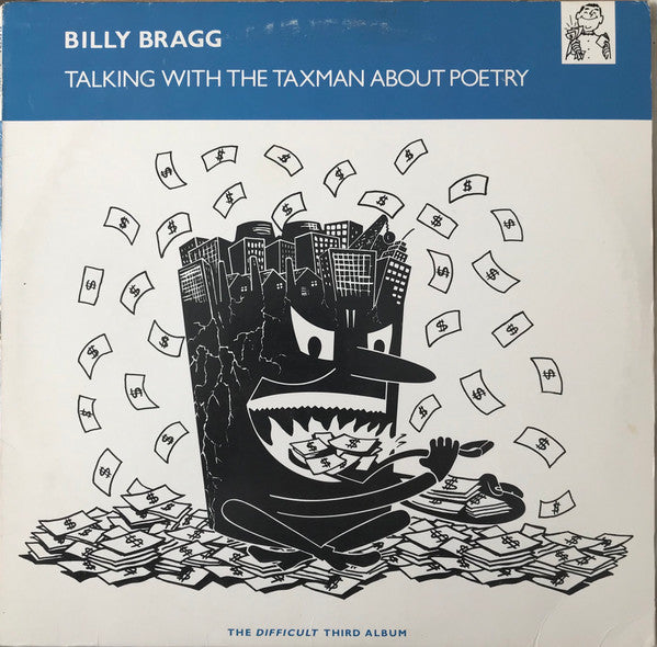 Billy Bragg : Talking With The Taxman About Poetry (LP, Album, SRC)