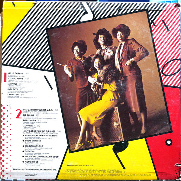 The Pointer Sisters* : Retrospect (LP, Comp, RE)