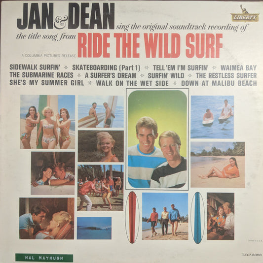 Jan & Dean : Ride The Wild Surf (LP, Album, Mono, Ind)