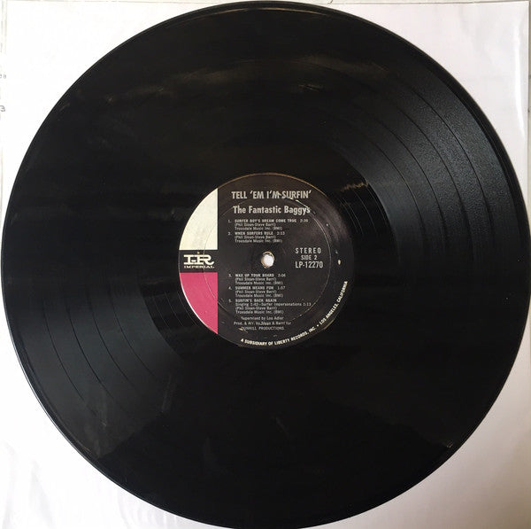 The Fantastic Baggys : Tell 'Em I'm Surfin' (LP, Album)