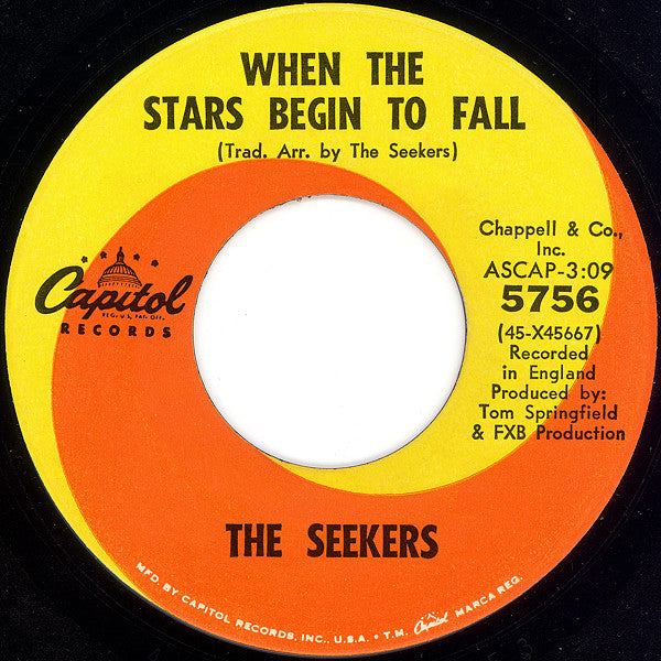 The Seekers : Georgy Girl (7", Single, Scr)