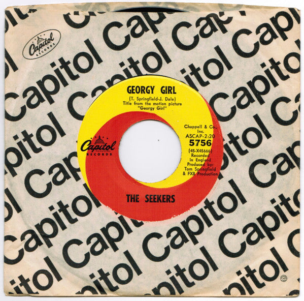 The Seekers : Georgy Girl (7", Single, Scr)