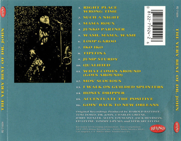 Dr. John : The Very Best Of Dr. John (CD, Comp, RM)