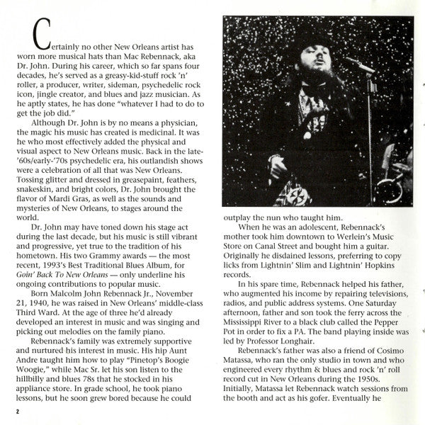 Dr. John : The Very Best Of Dr. John (CD, Comp, RM)