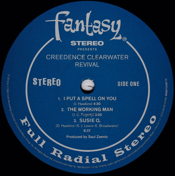 Creedence Clearwater Revival : Creedence Clearwater Revival (LP, Album, RE, RM, 180)