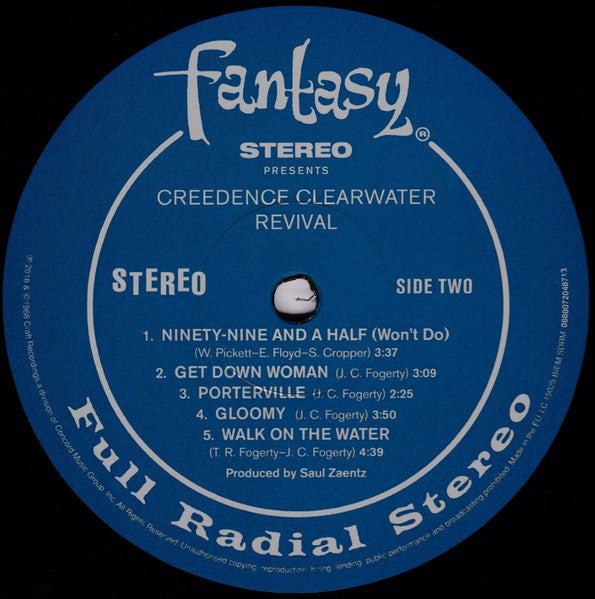 Creedence Clearwater Revival : Creedence Clearwater Revival (LP, Album, RE, RM, 180)