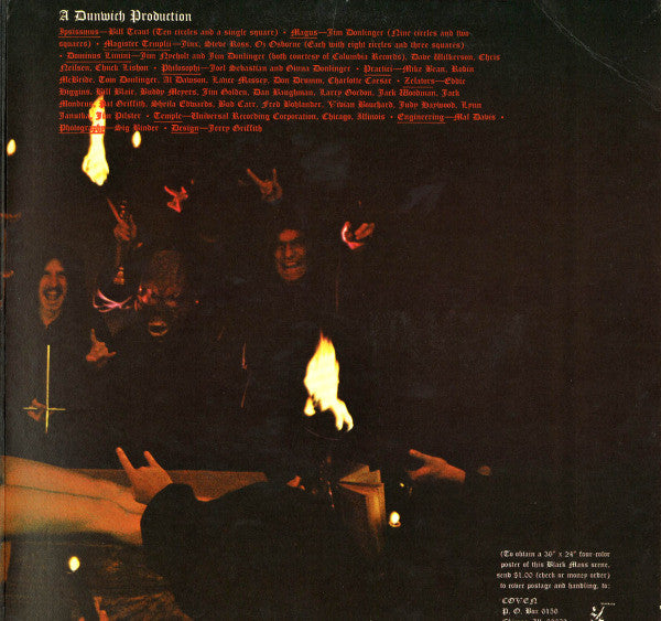 Coven (3) : Witchcraft Destroys Minds & Reaps Souls (LP, Album, Tri)