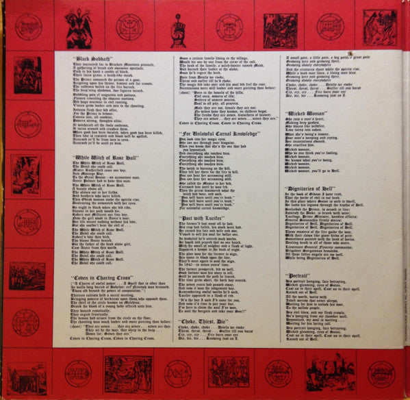 Coven (3) : Witchcraft Destroys Minds & Reaps Souls (LP, Album, Tri)