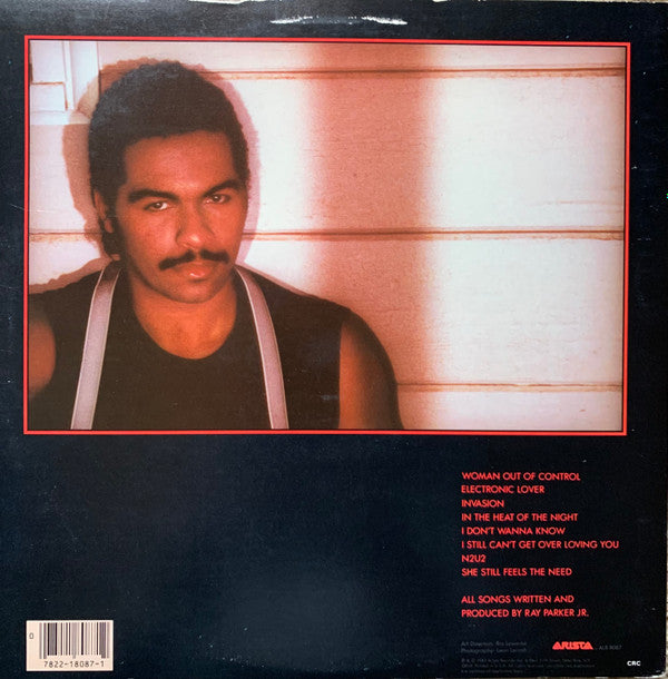 Ray Parker Jr. : Woman Out Of Control (LP, Album, Club)