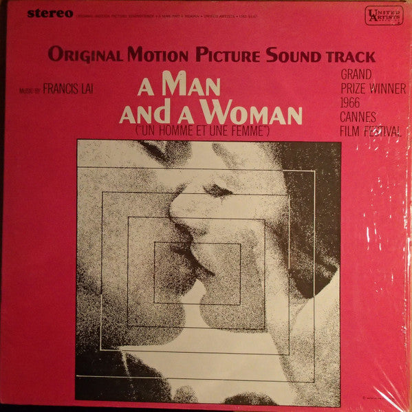 Francis Lai : A Man And A Woman ("Un Homme Et Une Femme") Original Motion Picture Soundtrack Grand Prize Winner 1966 Cannes Film Festival (LP, Album, RE, All)