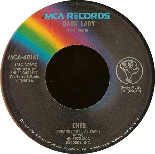 Chér* : Dark Lady (7", Single, Glo)