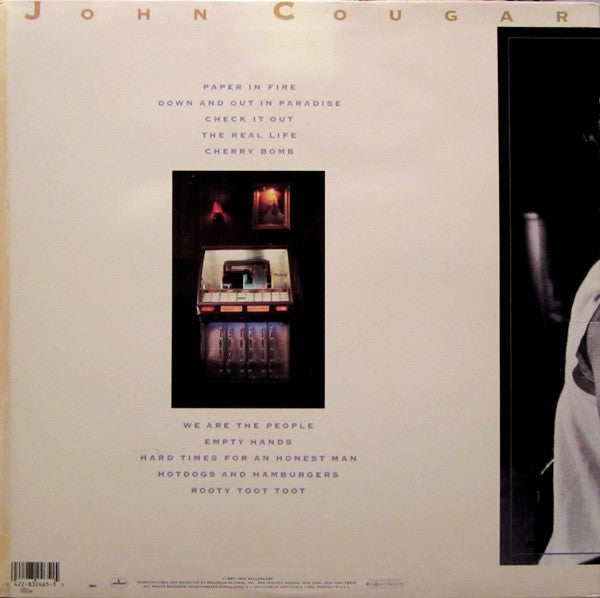 John Cougar Mellencamp : The Lonesome Jubilee (LP, Album, Hub)