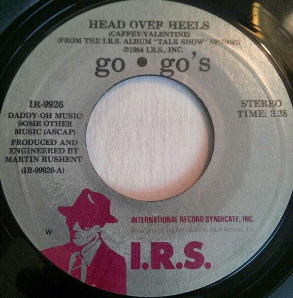 Gogos* : Head Over Heels (7", Single, Styrene, W, )