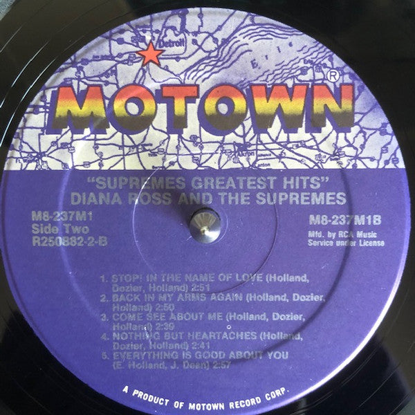 Diana Ross And The Supremes* : Greatest Hits (2xLP, Comp, Club, RE, Gat)