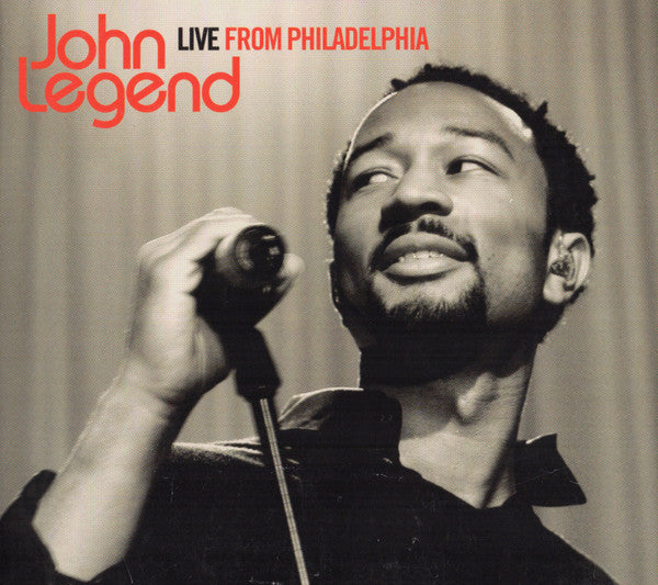 John Legend : Live From Philadelphia (CD, Album + DVD, NTSC + Tar)