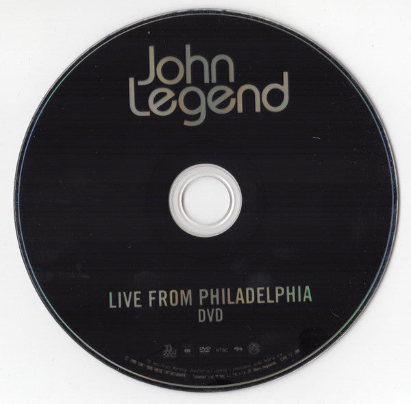 John Legend : Live From Philadelphia (CD, Album + DVD, NTSC + Tar)