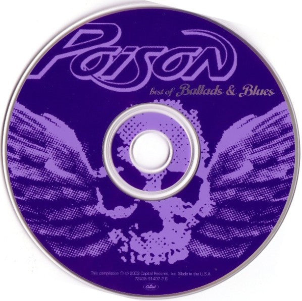 Poison (3) : Best Of Ballads & Blues (CD, Comp, RM, 24-)